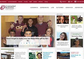 克莱蒙特•麦肯纳学院 官方网址 美国教育网站大全