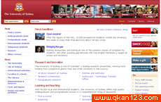 悉尼大学 官方网址 澳大利亚教育网站大全