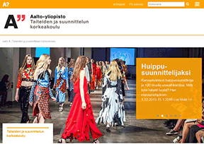 赫尔辛基艺术设计大学 官方网址 芬兰教育网站大全