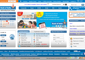 印度银行 官方网址 印度银行网站大全