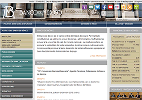 墨西哥银行 官方网址 墨西哥银行网站大全