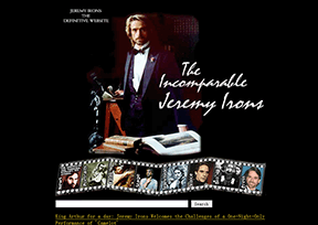 杰瑞米•艾恩斯 官方网址 英国明星网站大全