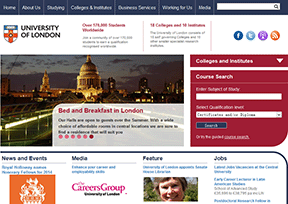 伦敦大学 官方网址 英国教育网站大全