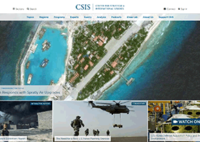 战略与国际研究中心_CSIS 官方网址 美国组织网站大全