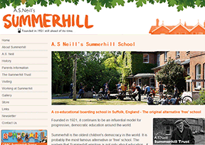 夏山学校 官方网址 英国教育网站大全