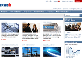 奥地利第一储蓄银行 官方网址 奥地利银行网站大全