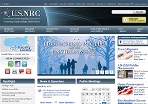 美国核能管理委员会 官方网址 美国政府网站大全