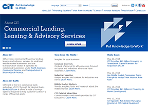 CIT集团 官方网址 美国银行网站大全