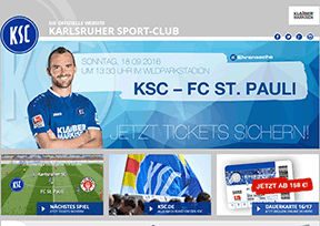 卡尔斯鲁厄足球俱乐部 官方网址 德国体育网站大全