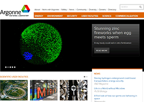 阿贡国家实验室 官方网址 美国组织网站大全