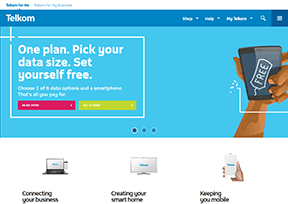 南非Telkom 官方网址 南非商业网站大全