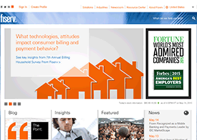 Fiserv公司 官方网址 美国IT网站大全