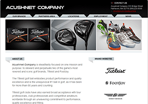 Acushnet Company 官方网址 美国体育网站大全
