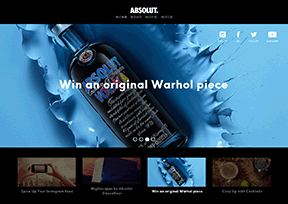 绝对伏特加 官方网址 瑞典商业网站大全