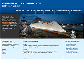 巴斯钢铁造船厂 官方网址 美国商业网站大全