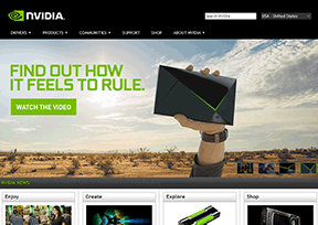 英伟达 官方网址 美国IT网站大全