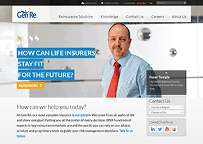 通用再保险公司 官方网址 美国商业网站大全