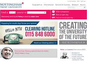 英国诺丁汉特伦特大学 官方网址 英国教育网站大全