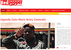 《红辣椒报》 官方网址 乌干达新闻网站大全