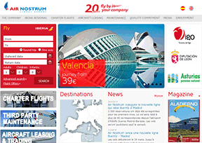 诺斯特姆航空公司 官方网址 西班牙交通网站大全