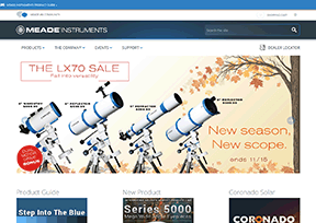 Meade_米德仪器 官方网址 美国商业网站大全