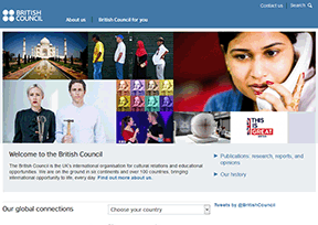 英国文化协会 官方网址 英国组织网站大全