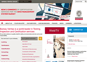 必维国际检验集团_Bureau Veritas 官方网址 法国商业网站大全