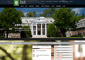 塔克商学院 官方网址 美国教育网站大全