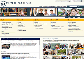 埃尔福特大学 官方网址 德国教育网站大全