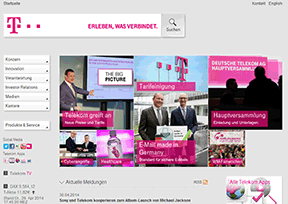 德国电信公司 官方网址 德国商业网站大全