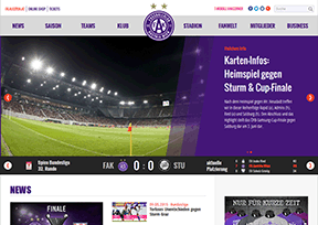 奥地利维也纳足球俱乐部 官方网址 奥地利体育网站大全