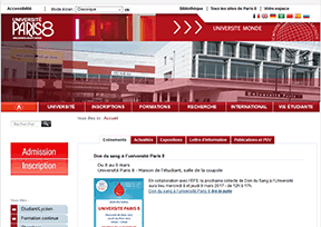 巴黎第八大学 官方网址 法国教育网站大全