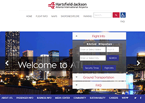 亚特兰大机场 官方网址 美国交通网站大全