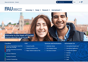 埃尔朗根-纽伦堡大学 官方网址 德国教育网站大全