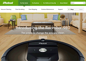 iRobot 官方网址 美国商业网站大全