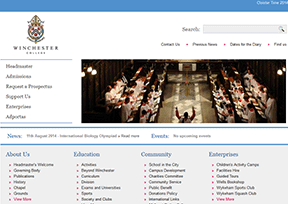 温切斯特公学 官方网址 英国教育网站大全