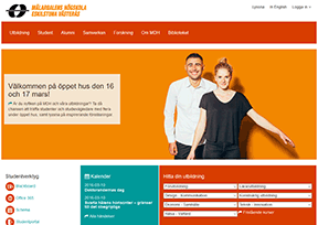 马拉达伦大学 官方网址 瑞典教育网站大全