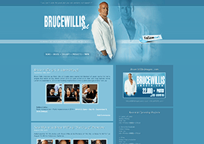 布鲁斯 官方网址 美国明星网站大全