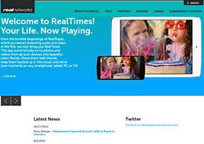 RealNetworks公司 官方网址 美国IT网站大全