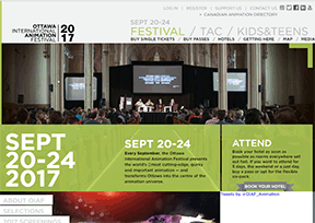 渥太华国际动画节 官方网址 加拿大动漫网站大全