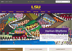 美国路易斯安那州立大学 官方网址 美国教育网站大全