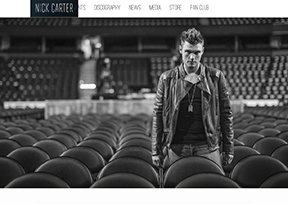 尼克•卡特 官方网址 美国明星网站大全