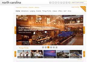 北卡罗来纳州旅游服务部 官方网址 美国旅游网站大全