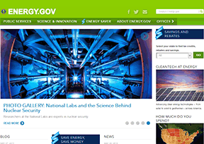 美国能源部 官方网址 美国政府网站大全