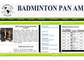 泛美羽毛球联合会 官方网址 秘鲁体育网站大全