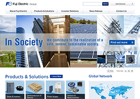 富士电机 官方网址 日本商业网站大全