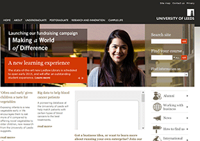 利兹大学 官方网址 英国教育网站大全