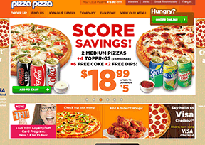 Pizza Pizza 官方网址 加拿大美食网站大全