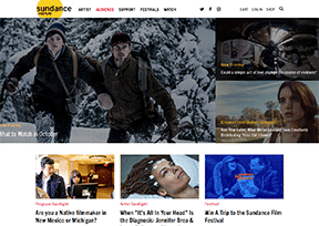 圣丹斯电影节_日舞影展 官方网址 美国影视网站大全