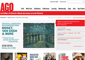 安大略美术馆 官方网址 加拿大艺术网站大全